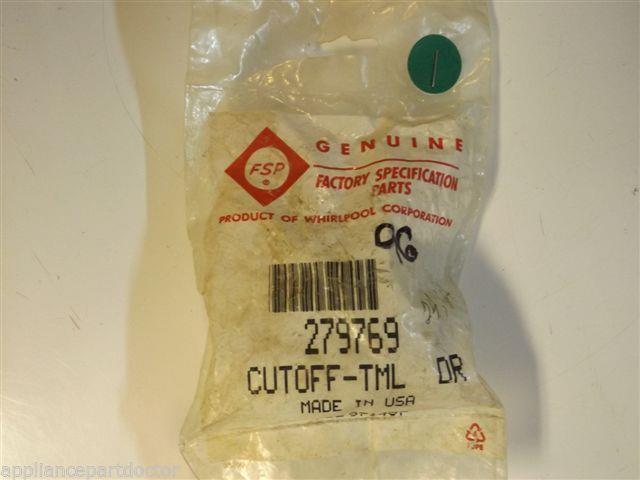FSP Whirlpool Dryer 279769 CUTOFF-TML NEW IN BOX FSP Whirlpool Dryer 279769 CUTOFF-TML NEW IN BOX